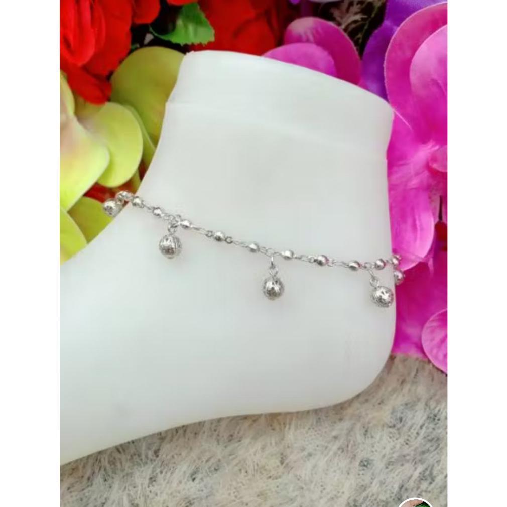 Recommended Gelang Kaki Bola-Bola Putih Cantik Xuping N0914