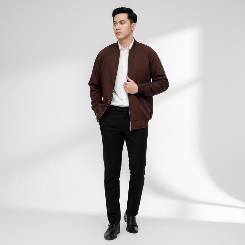 TERBARU Jaket Bomber Pria Jacket Bomber Canvas tebal bomber Pria Man