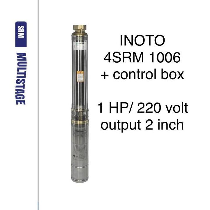 <<<<<] INOTO 4SRM 1006 1hp kabel pendek pompa air submersible