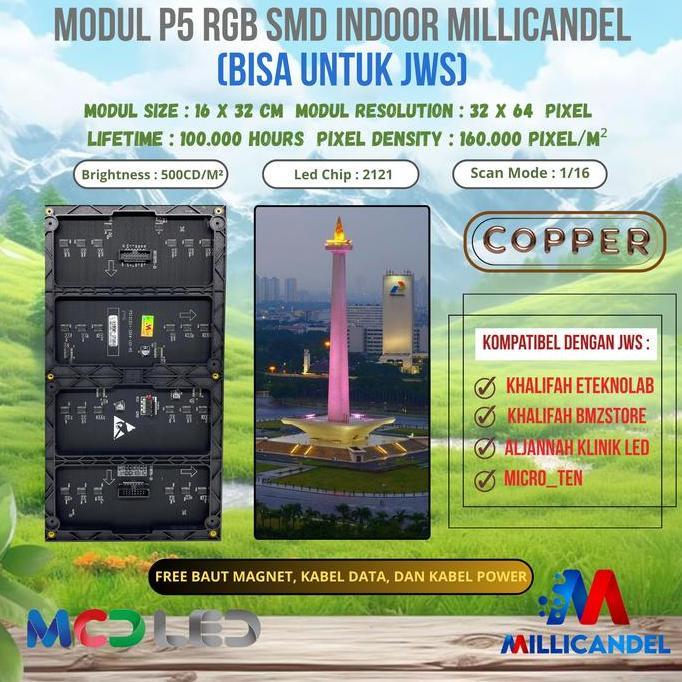 Lightwoll- Panel Modul P5 Smd Rgb Full Color Indoor