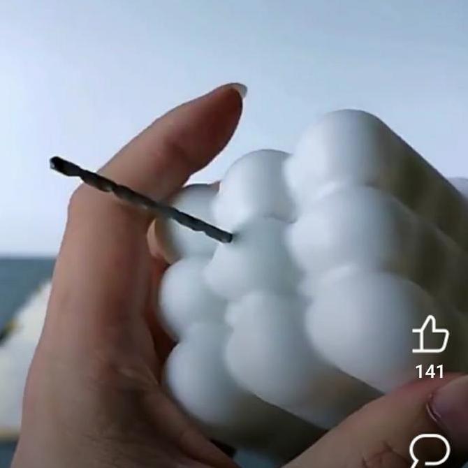 Obelik- Sumbu Lilin Bahan Katun Gulungan 61M