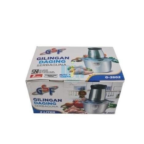 Belender Daging GSF 3802 Gilingan Serbaguna Food Processor Chopper SAML