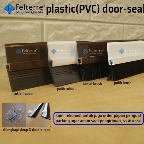 Futhead- Door Brush Seal/Door Seal/Door Seal Brush/Penutup Celah Bawah Pintu