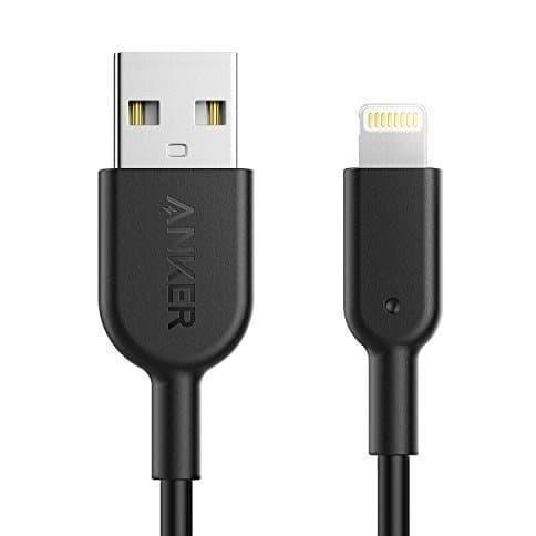 ANKER AK-A8433 MFi Powerline II Lightning Cable 6ft BLACK