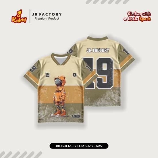 Boykid- Kids Jr Factory | Jersey Anak Anime Kaos Anak Dryfit Brazil Milano Casual Rugby Streetwear V