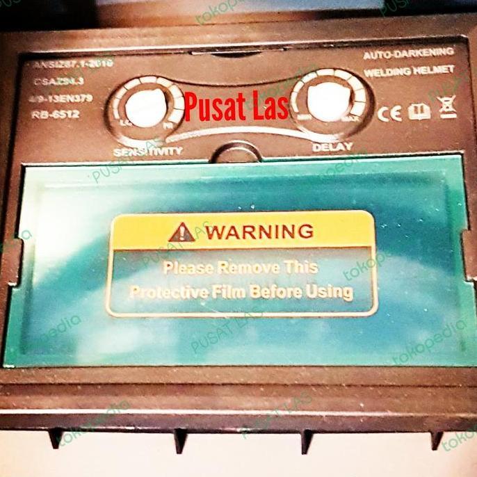 Cncoff- Kedok Las Otomatis Helm Las Otomatis Redbo