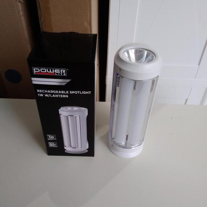 %%%%] Lampu Emergency Powerlite Senter Rechargeable Dengan Lentera