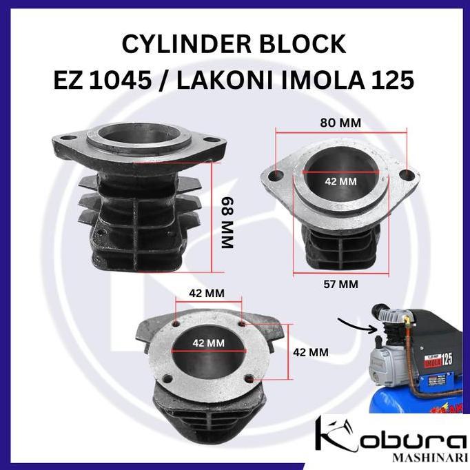 Cylinder Casting Portable EZ 1045 Cylinder Block Lakoni Imola 125 kompressor Angin