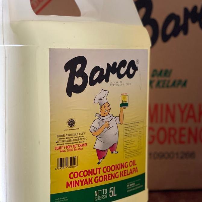 Minyak Goreng Barco 5 Liter Jerigen