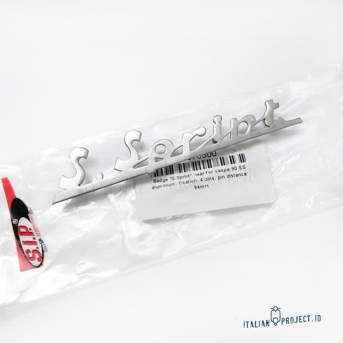 Emblem Belakang Vespa SS90