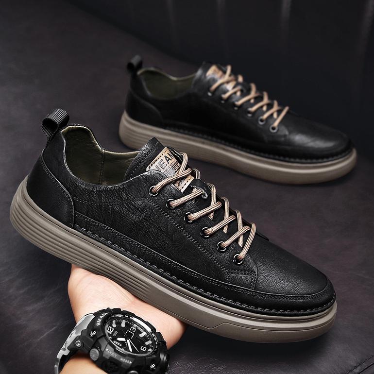 CUCI GUDANG Sepatu pria model kulit import sepatu browner sepatu formal dan santai sepatu sneakers m