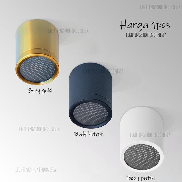 Lampu downlight tempel plafon bulat outbow led