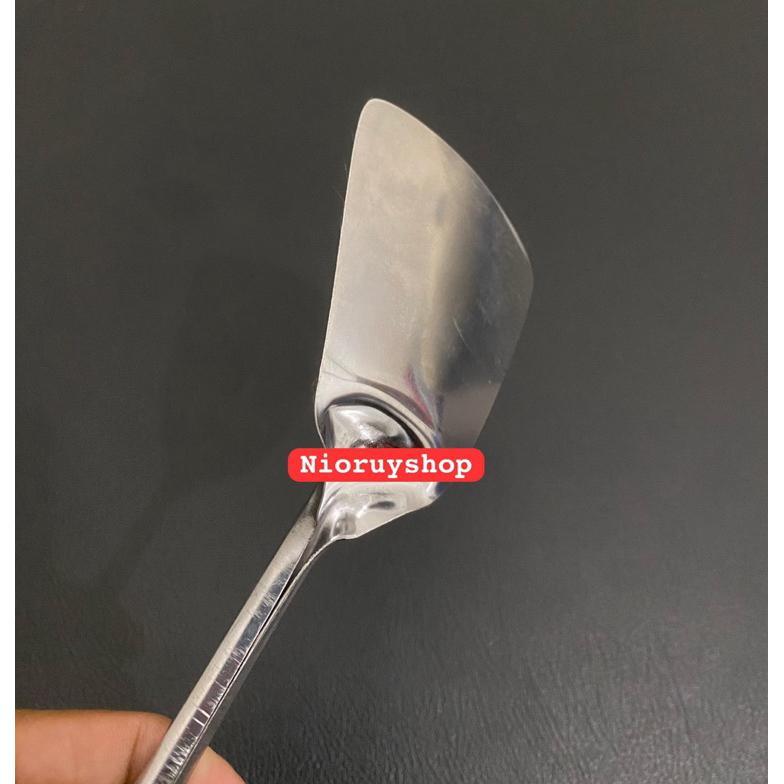 Premium Spatula Stainless/ Sutil Stainless Full / Sutil Tainless / Sotil Murah 0,4Mm Buntu