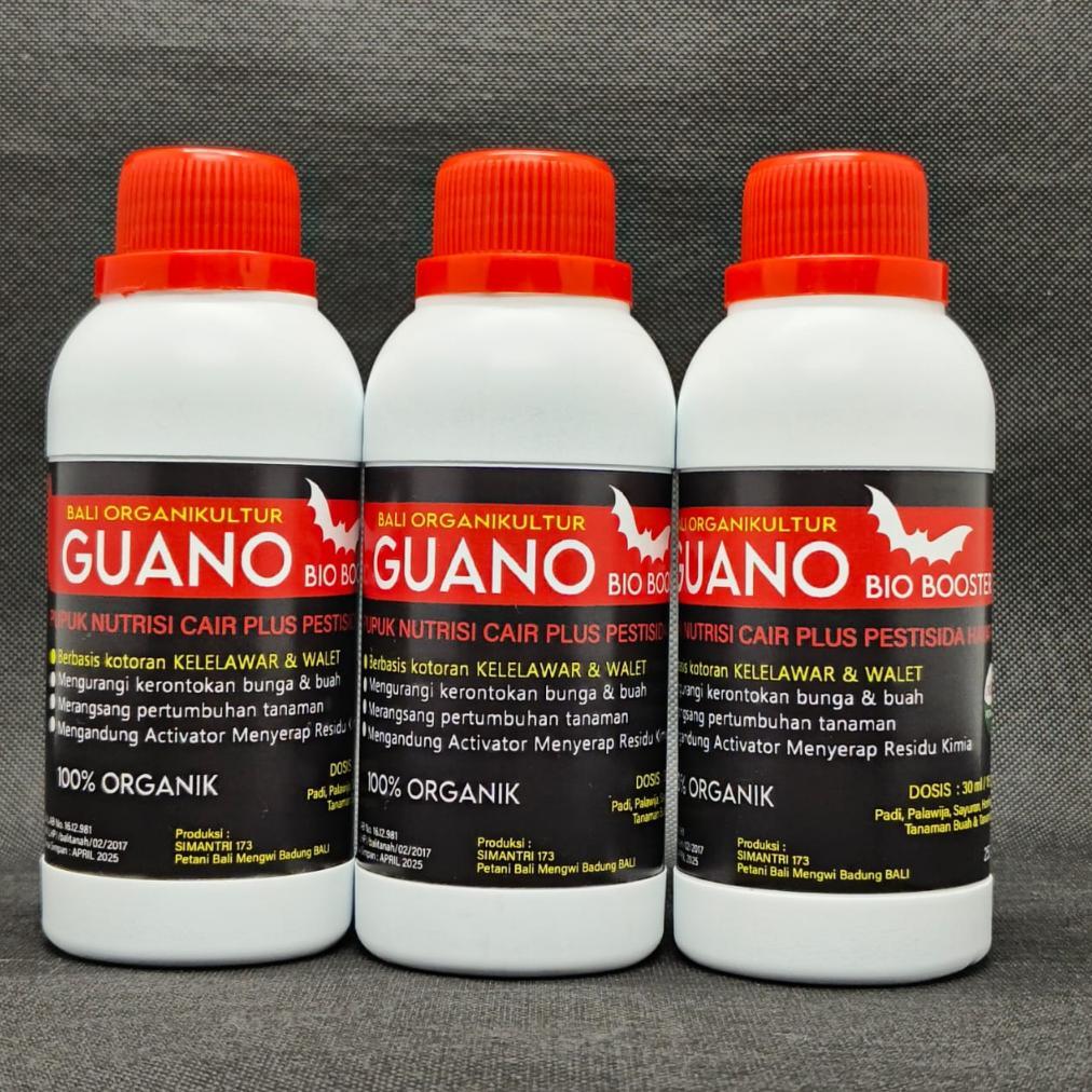 Pupuk Organik Cair Guano Bio Booster 250ml POC kotoran kelelawar dan walet