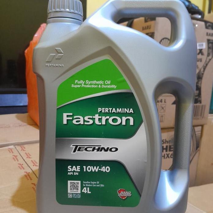 OLI FASTRON 10W-40 4L PERTAMINA OIL MOBIL FASTRON TECHNO 10W-40