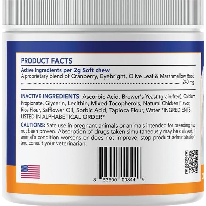 HARGA DISC - Angels Eyes Soft Chew - Tear Stain Eliminator - Chicken - 90 count - Suplemen Pembasmi 