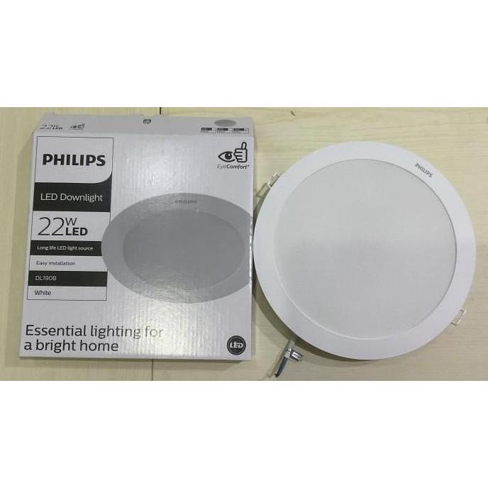 Downlight LED PHILIPS ERIDANI 22W 8inch 22 Watt DL190B 22 W 22Watt