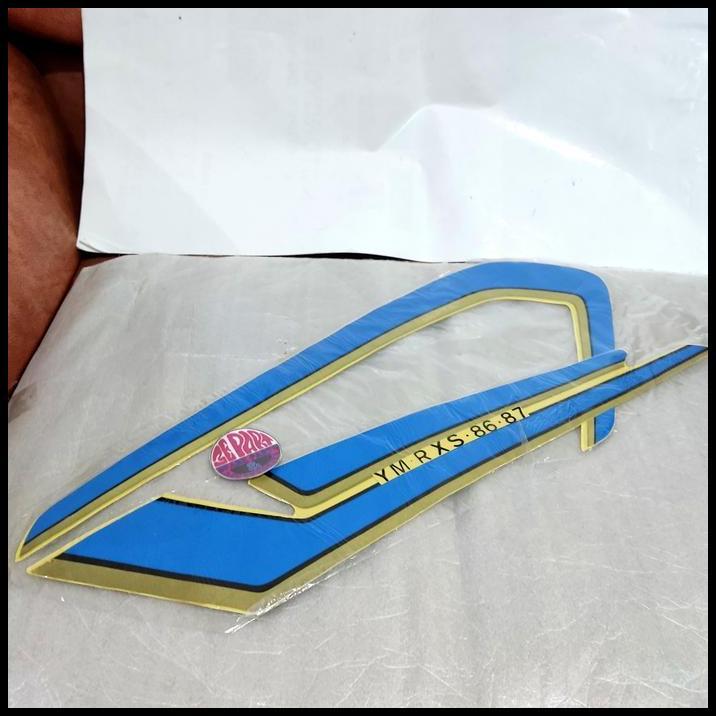 DISKON LIS BODY RXS 86 87 BIRU STRIPING STIKER TANGKI RXS