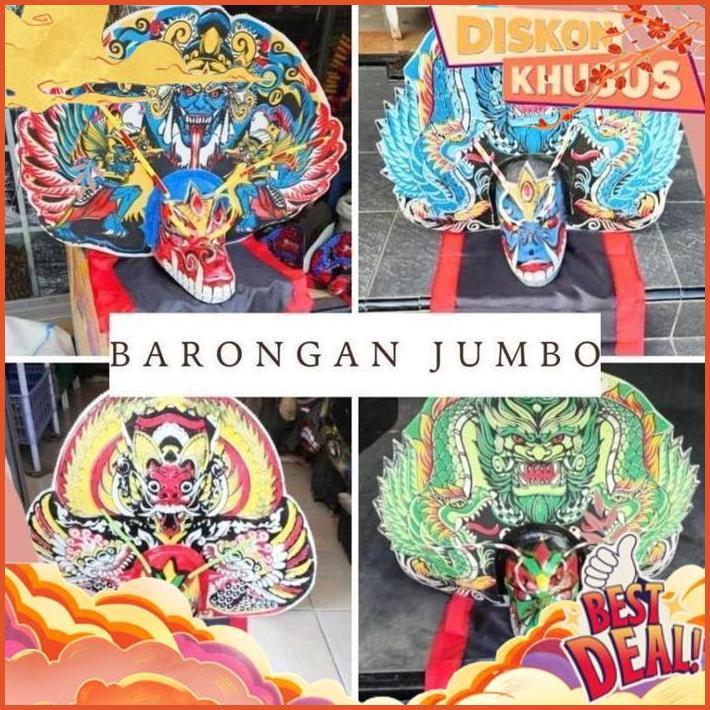 TRENDING Asli Bagus Barongan Caplok Jumbo Anak Caplokan Devil Free Kemul Selimut Bantengan Jaranan K