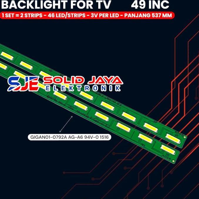 Instancodbisa- Backlight Tv Led 49 Inch 49Lf540T 49Lf590T 49Lx310 49Lh540T 49Lf540 49Lf590 49Lx310 4