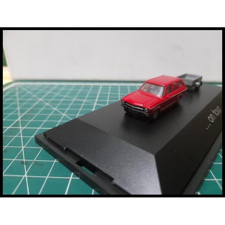 GRATIS ONGKIR HERPA SKALA 1:87 - OPEL ASCONA ON TOUR SET (C02) 