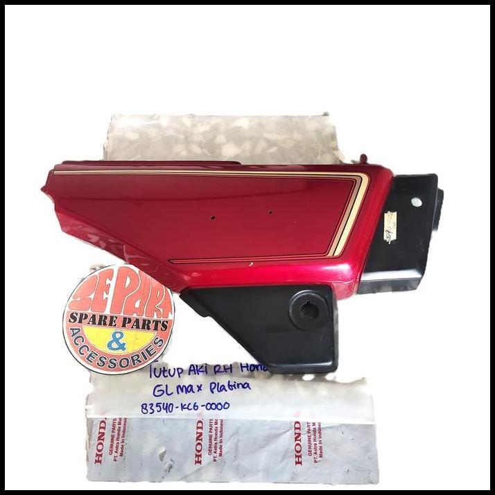 HOT DEAL BOX AKI GL PRO MAX PLATINA BOK TEPONG ACCU KANAN MRERAH ORI HONDA 83540-KC6-000