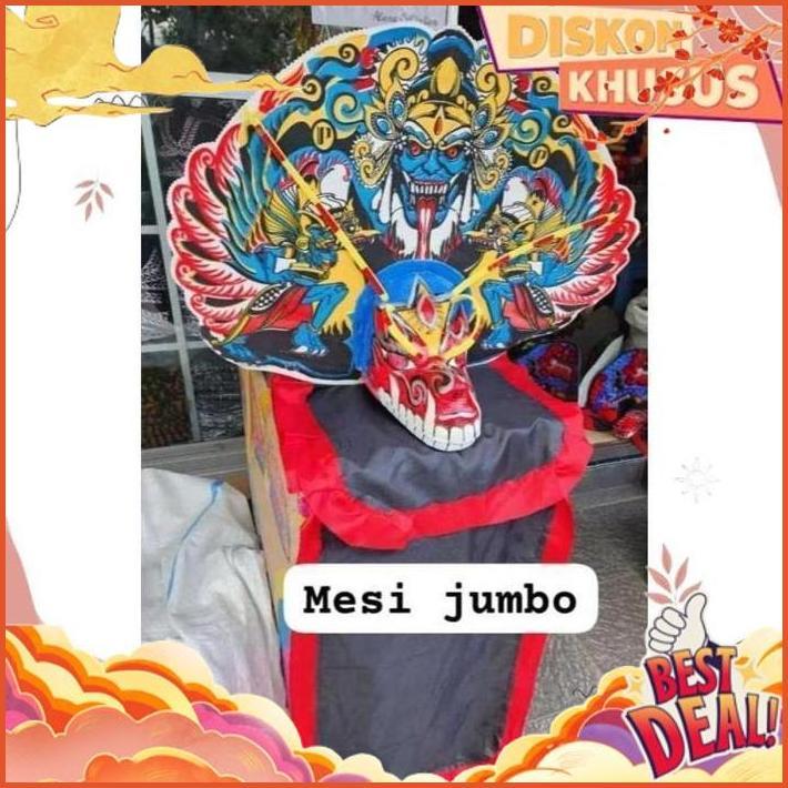 TRENDING Asli Bagus Barongan Caplok Jumbo Anak Caplokan Devil Free Kemul Selimut Bantengan Jaranan K