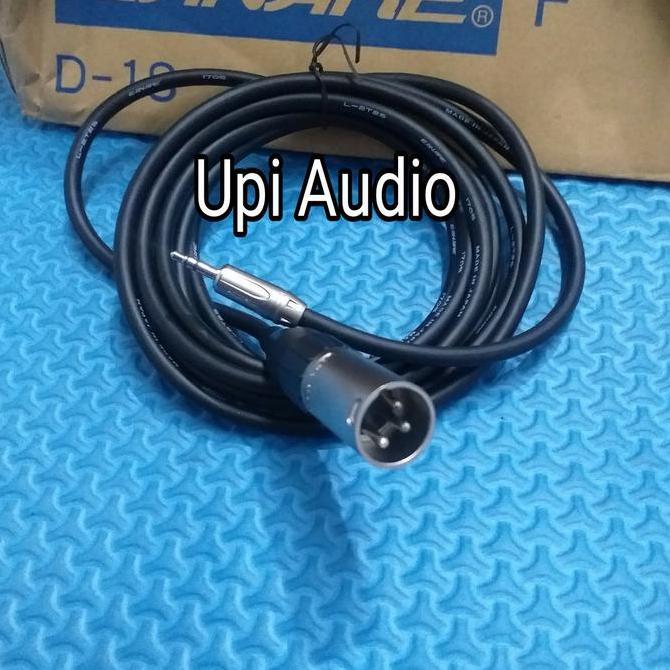 promo kabel jack amphenol aux 3.5mm TRS to xlr male 2m