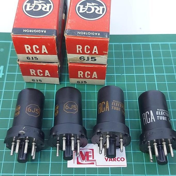 promo lampu tabung tube 6J5 RCA METAL