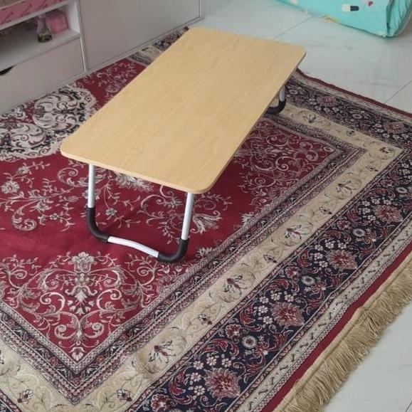 meja laptop lipat / meja belajar ukuran jumbo 80*40
