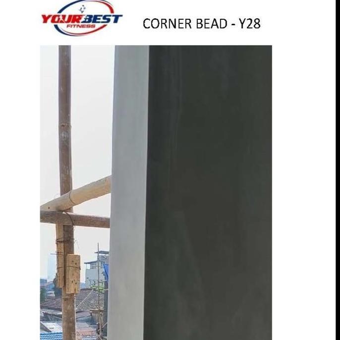 Homemid- Corner Bead , Pvc Corner Bead Sudutan Luar Y28