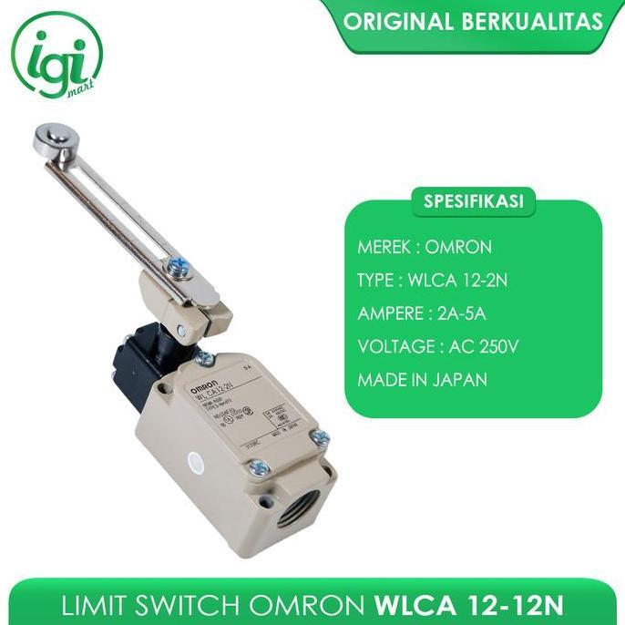 LIMIT SWITCH OMRON WLCA12-2N / LIMIT SWITCH OMR WLCA 12-2N / 12 - 2N