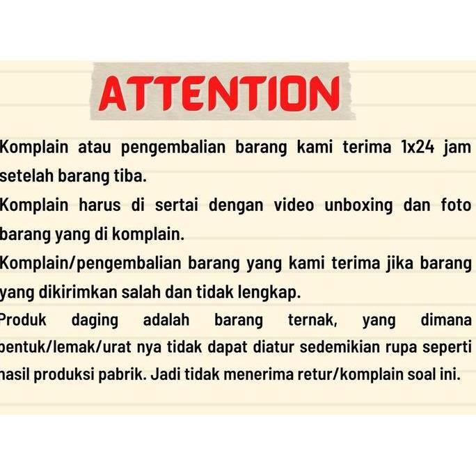 Bigwood- El Primo Sosis Sapi Premium "Breakfast" / Beef Breakfast Sausage