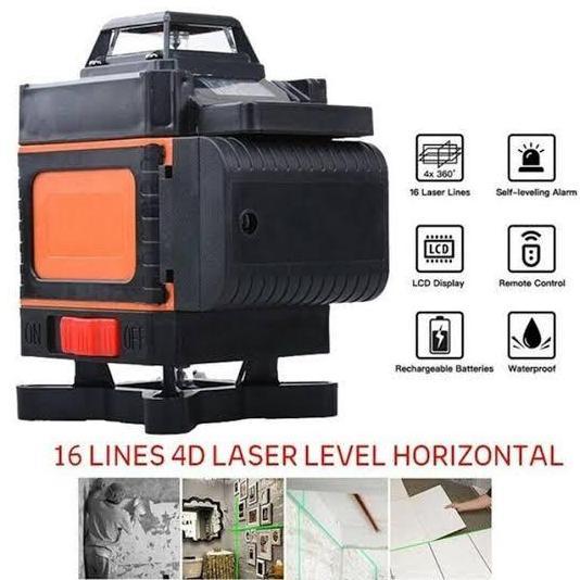 Laser Level 16 Line Hilda Self Leveling Laser 4D