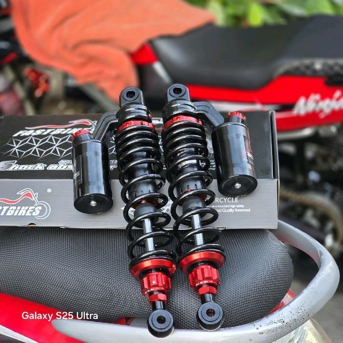 Shock Belakang Tabung Atas For Supra 125, Verza, Cb,  Mp,  Gl, Tiger, King Model Ktc Estreme Ukuran 