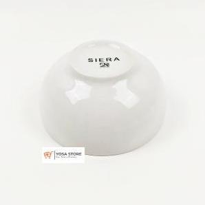 Mangkok Nasi Keramik Putih Polos Kedaung Home-6 Pcs EJ