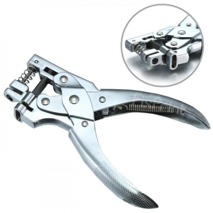 Tang Pelubang ID Card 2 In 1 Diameter 5mm Alat Plong Kertas PVC 5 Mm