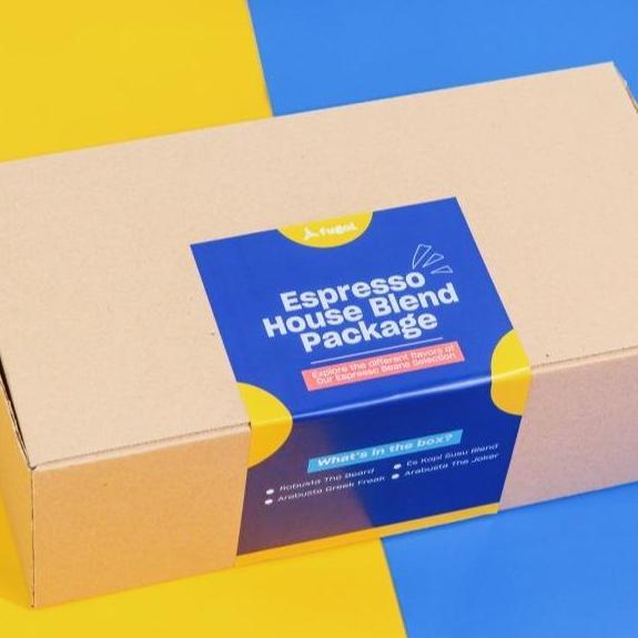 Biji Kopi Espresso House Blend Package Arabica Robusta Beans