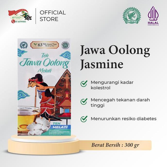 Teh 63 Jawa Oolong Jasmine 300Gr