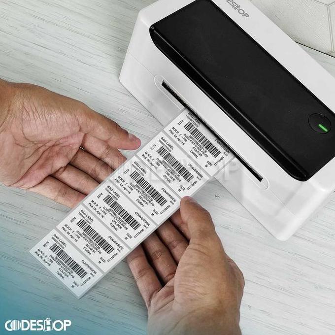Lansungkirim- Label Thermal 50 X 30 Stiker Barcode 50X30 Kertas Barcode Harga Murah