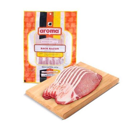 Bigwood- Bacon Babi - Back Bacon (Pork Bacon Aroma/Daging Babi Asap)Frozen Food