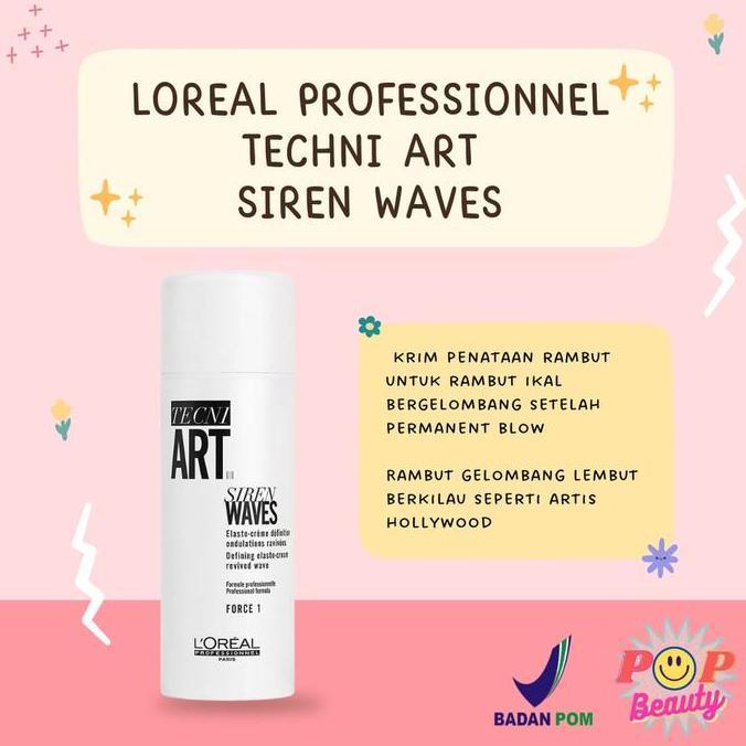 Loreal Tecni Art Hollywood Siren Waves 150 ml Curly Cream Hair