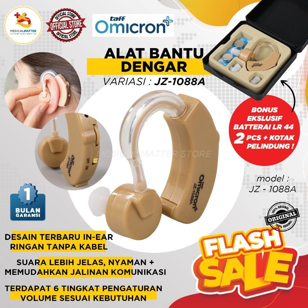 TaffOmicron Alat Bantu Dengar Hearing Aid Taff Omicron - JZ-1088A,