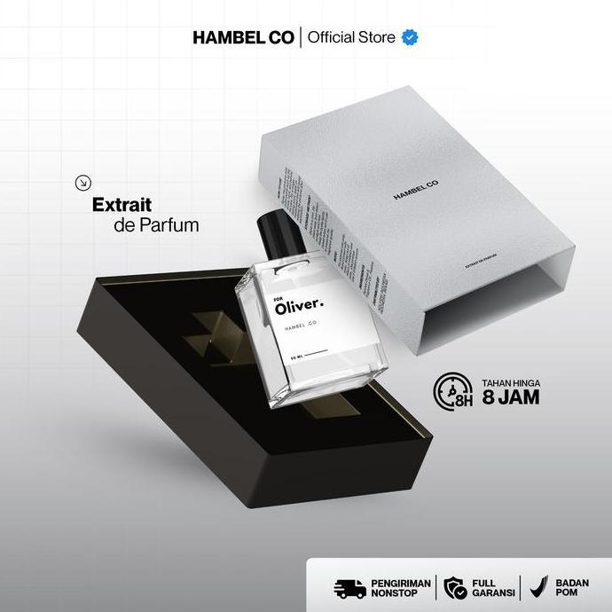 Hambel parfum- For Oliver | Vanilla & Coffee | parfum Unisex