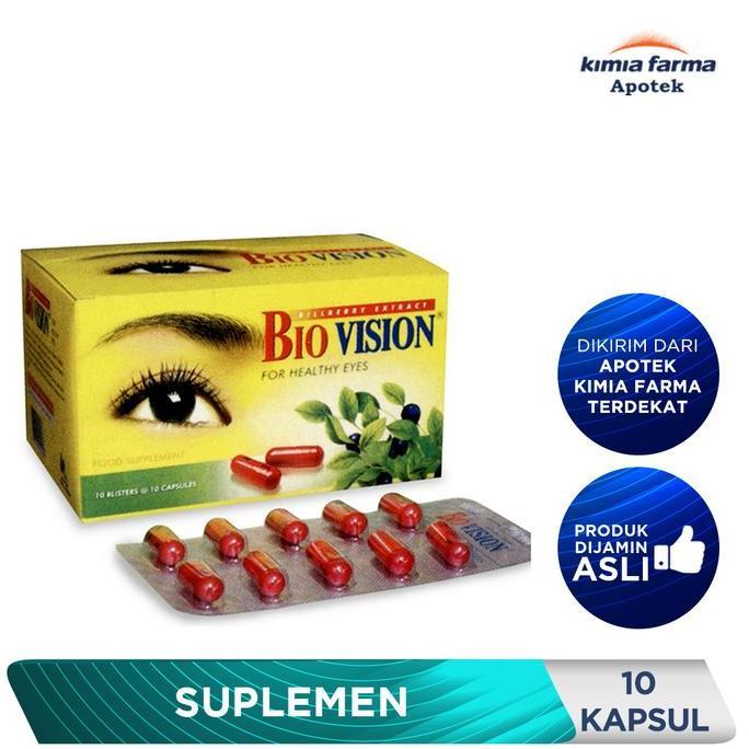 Fit- Biovision Blister 10 Kapsul / Suplemen Kesehatan Mata / Kimia Farma