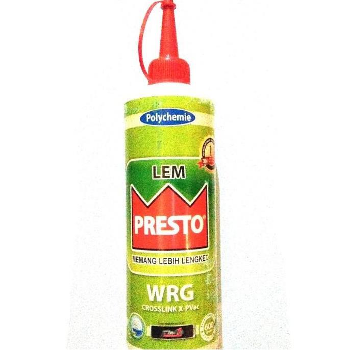 Lem Putih Kayu / Mebel / HPL / Tacosheet Presto Tipe WRG