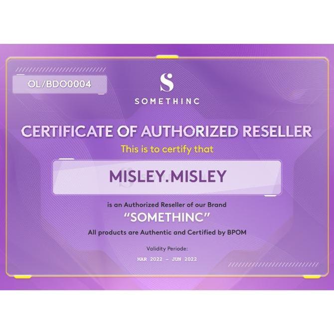 Cakep- Somethinc Copy Paste Breathable Cushion Original / Cushion Somethinc - Somethinc Hooman Breat