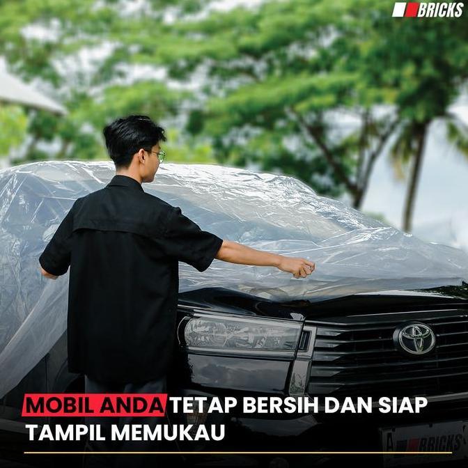 Carssand- Hrv Body Cover Mobil Plastik Hrv Sarung Mobil Hrv Transparan