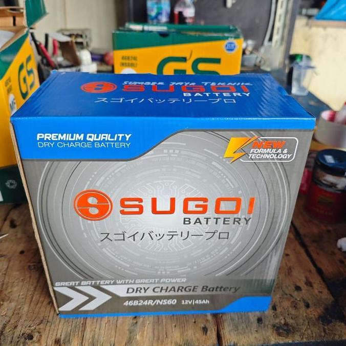 Aki Avanza / Sugoi NS60 / 12V 45Ah / Aki xenia Rush Terios Carry espass dll