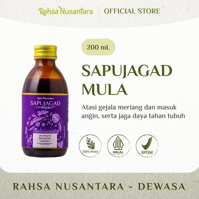 Fit- Sapujagad Mula - Rasa Lebih Ringan Jus Bawang Putih Tunggal By Rahsa